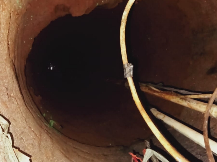 Tragis! Seorang Pria di Kampung Mandala Masuk Sumur Sedalam 25 Meter