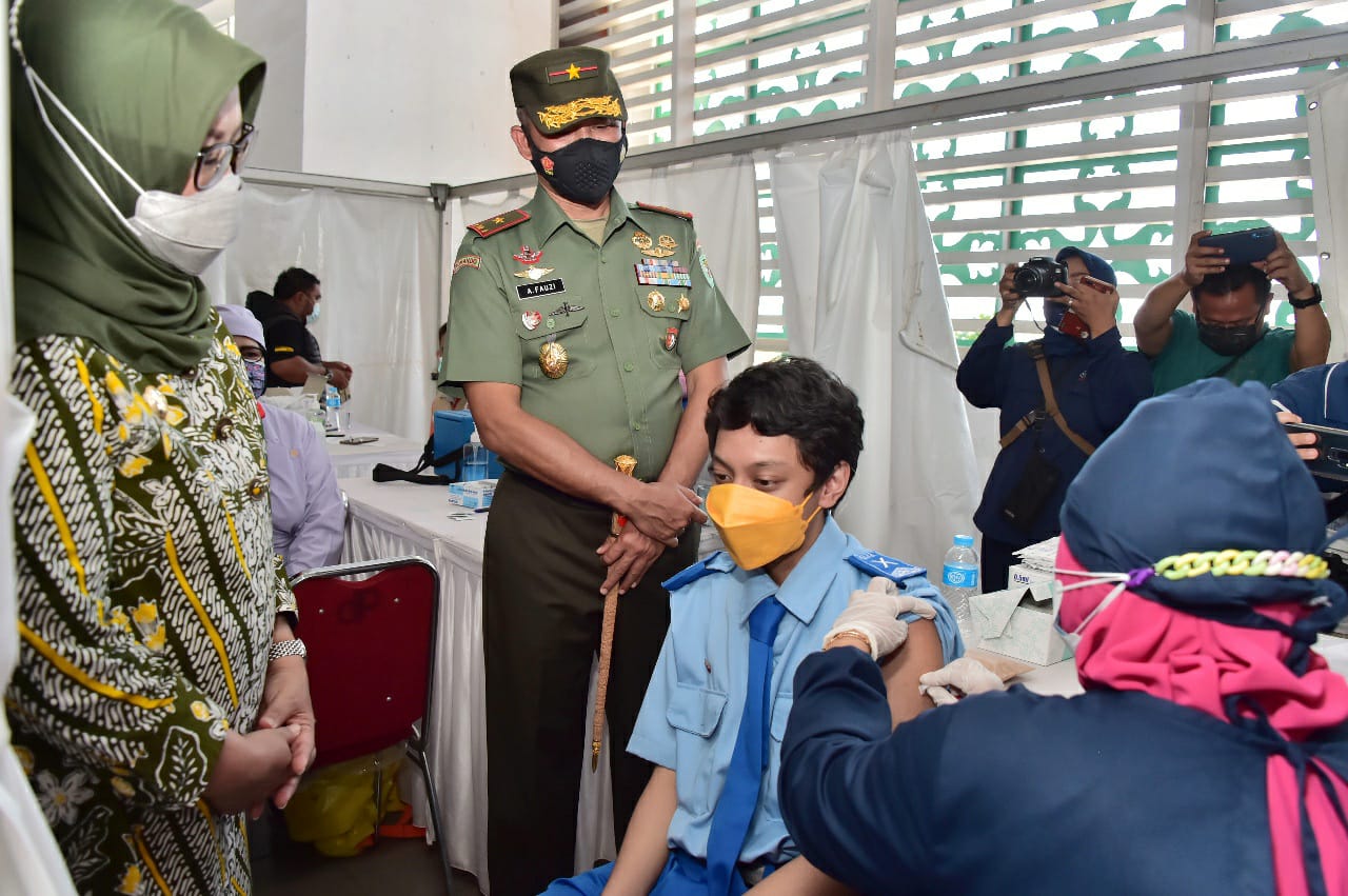 Vaksinasi Kabupaten Bogor Tembus Satu Juta