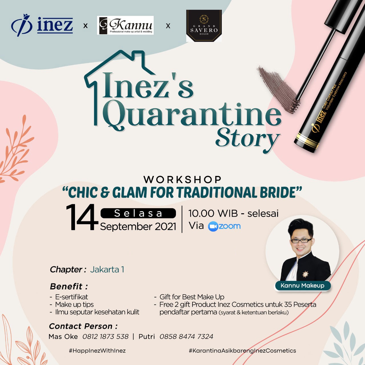 Hotel Grand Savero Segera Hadirkan Workshop Chic And Glam Tampilan Adat Bersama Inez dan Kannu Make Up