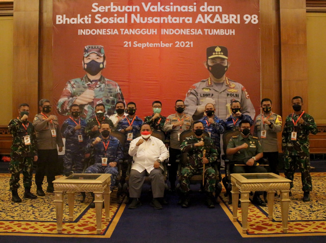 Gelar Vaksinasi Massal, DPRD Kota Bogor Apresiasi Alumni Akabri 1998