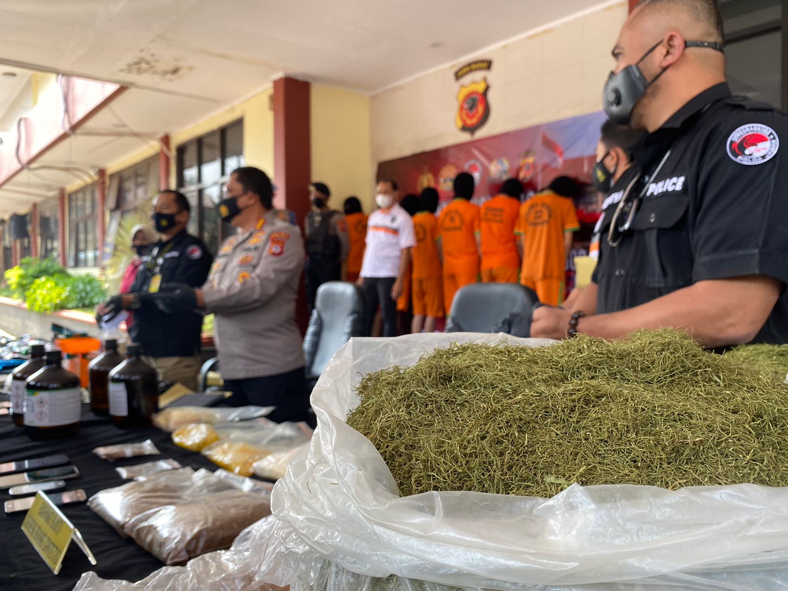 Ungkap Peredaran Tembakau Sintetis Banteng Iblis, Polisi Tangkap 11 Tersangka