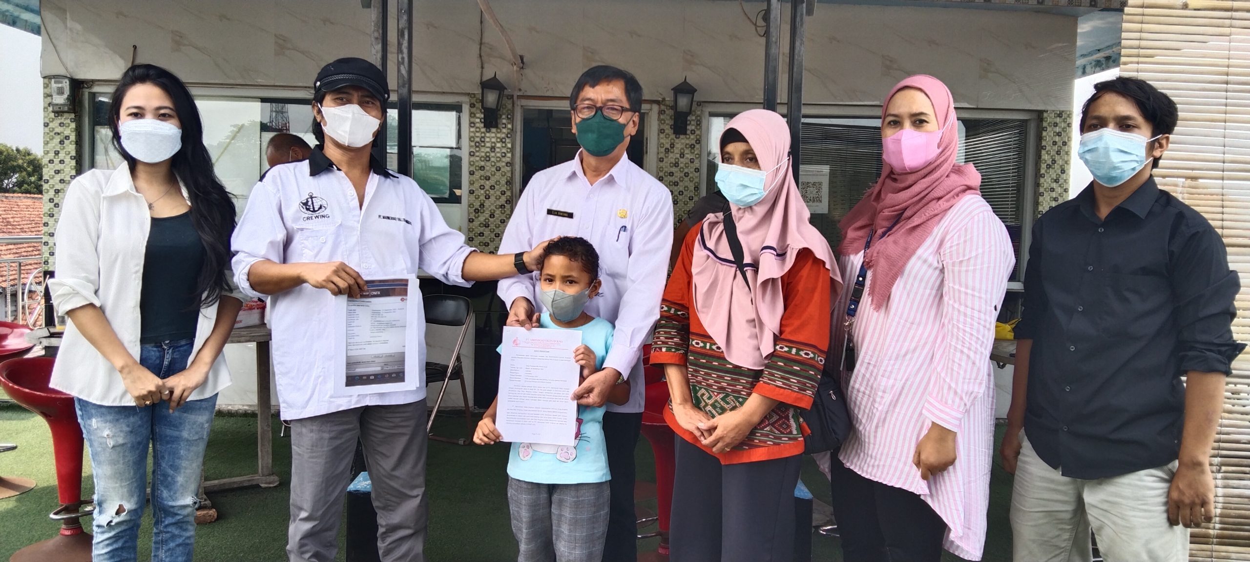 Ahli Waris Pegawai PT.MVA Terima Asuransi 25 Ribu US Dollar