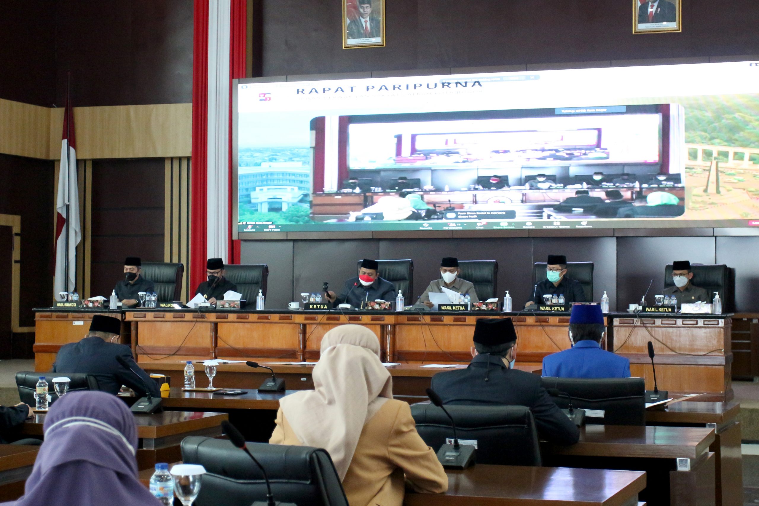 DPRD Kota Bogor Berhasil Menetapkan 3 Raperda Menjadi Perda