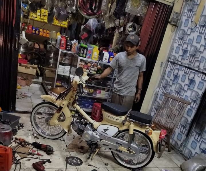 Berawal Dari Hobi, Bengkel Farrah Motor Beromset Hingga Rp50 Juta Perbulan