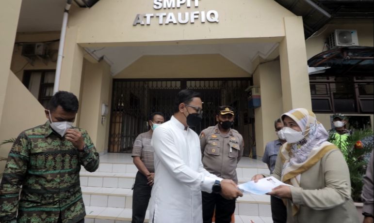 Pemkot Bogor Ambil Alih Proses KBM SD dan SMP At-Taufiq