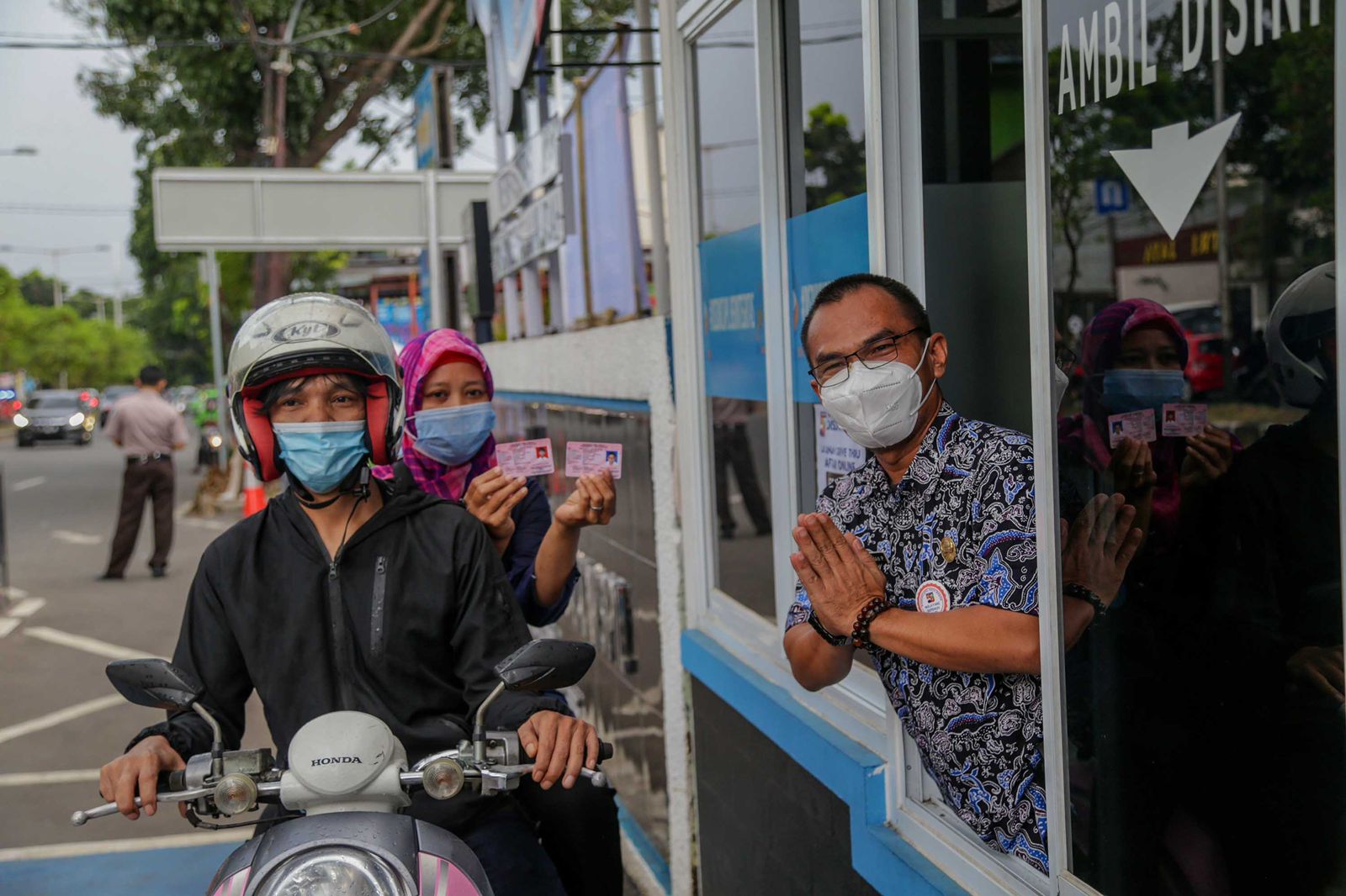 Disdukcapil Kota Bogor Lauching SOP dan Layanan Drive Thru 