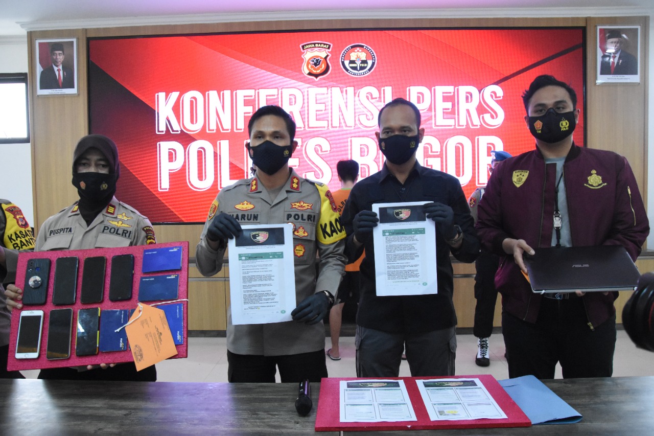 Ungkap Pinjol Ilegal, Polisi Ringkus Dua Tersangka