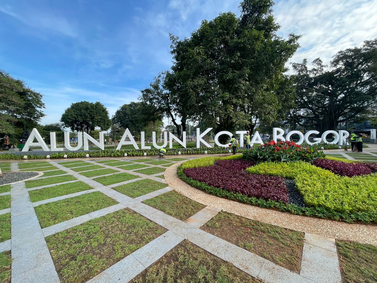 Usai Tahun Baru, Alun-Alun Kota Bogor Kembali Dibuka