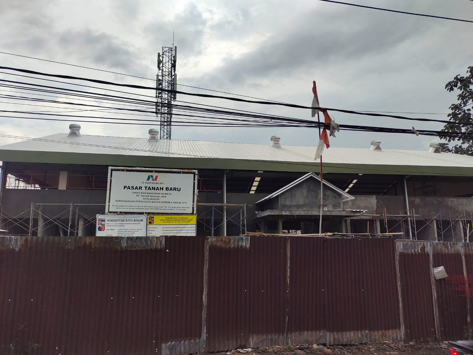 Klaim Sudah 90 Persen, Disperindag Pede Pasar Tanah Baru Rampung Tepat Waktu