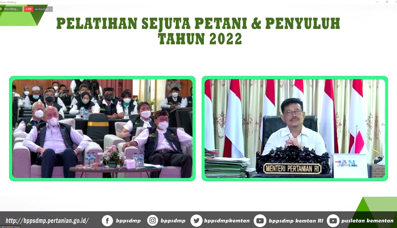 Kementan Melatih Sejuta Petani dan Penyuluh Untuk Antisipasi Perubahan Iklim