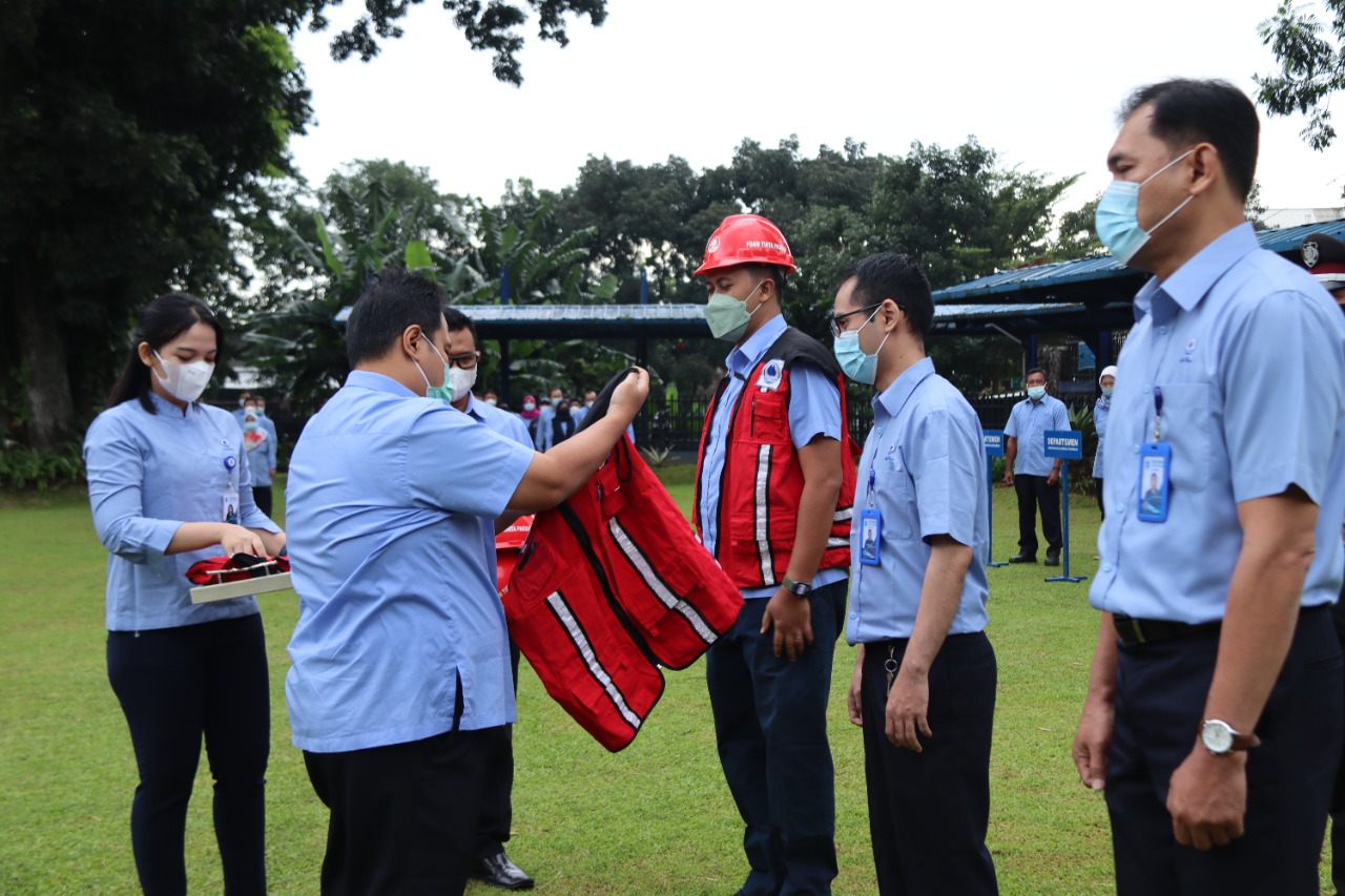 Minimalisir Resiko Kecelakaan Kerja, Perumda Tirta Pakuan Bentuk Tim Pengawas K3