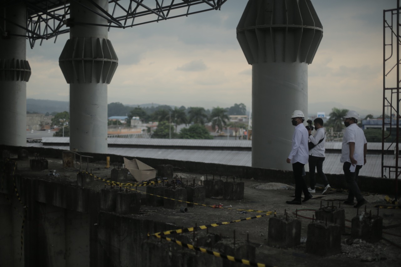 Bima Arya Tinjau Progres Masjid Agung, Akhir Februari Ditarget Rampung
