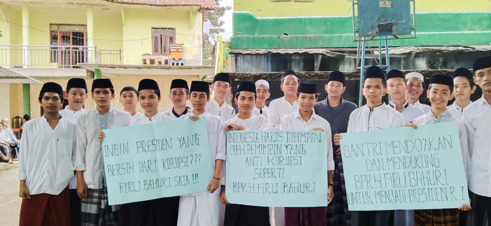 Indonesia Bebas Korupsi, Santri Doakan Firli Bahuri Presiden RI