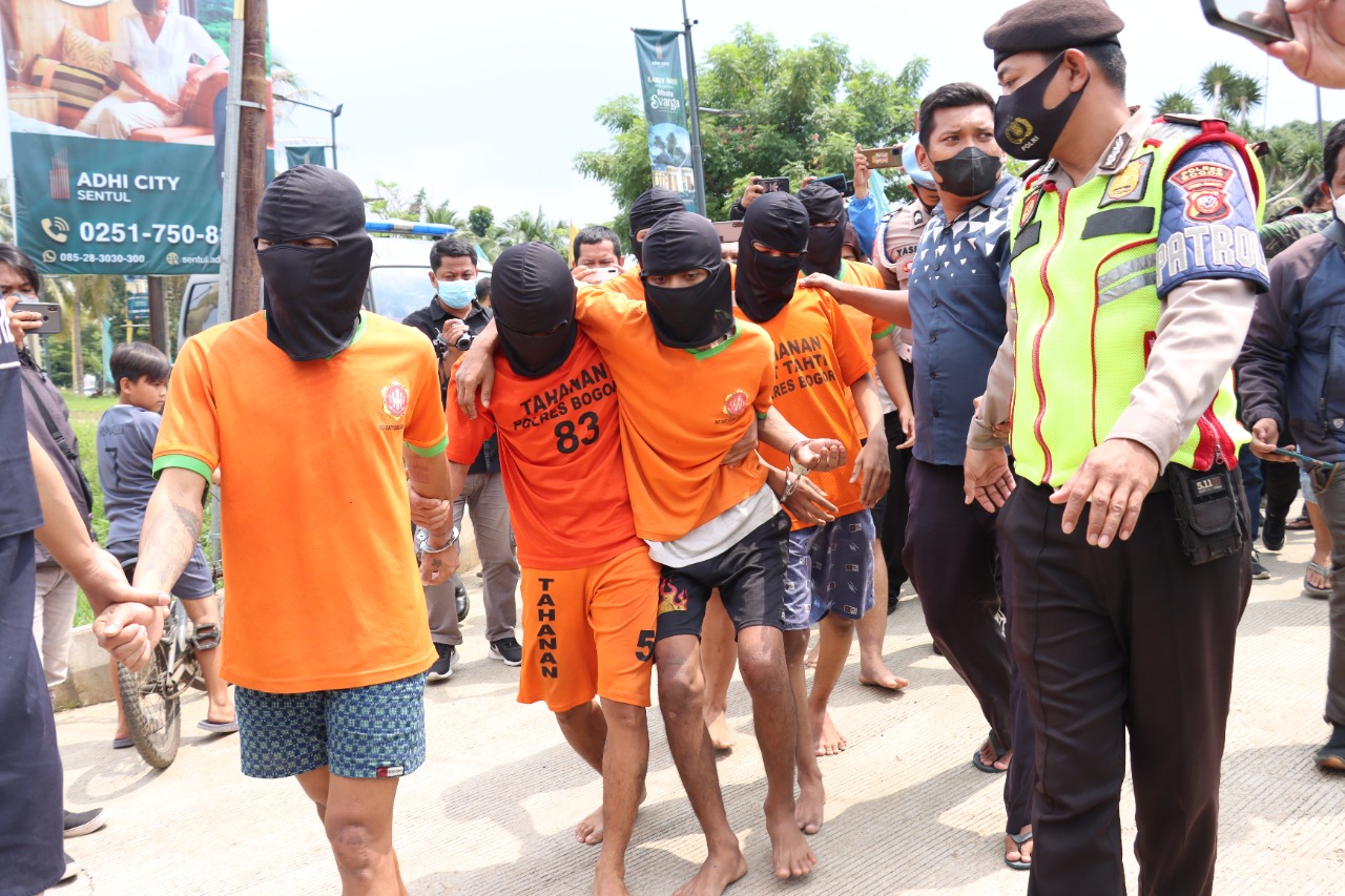 Komplotan Begal Yang Viral Beraksi di Tugu Pancakarsa Diringkus Polisi