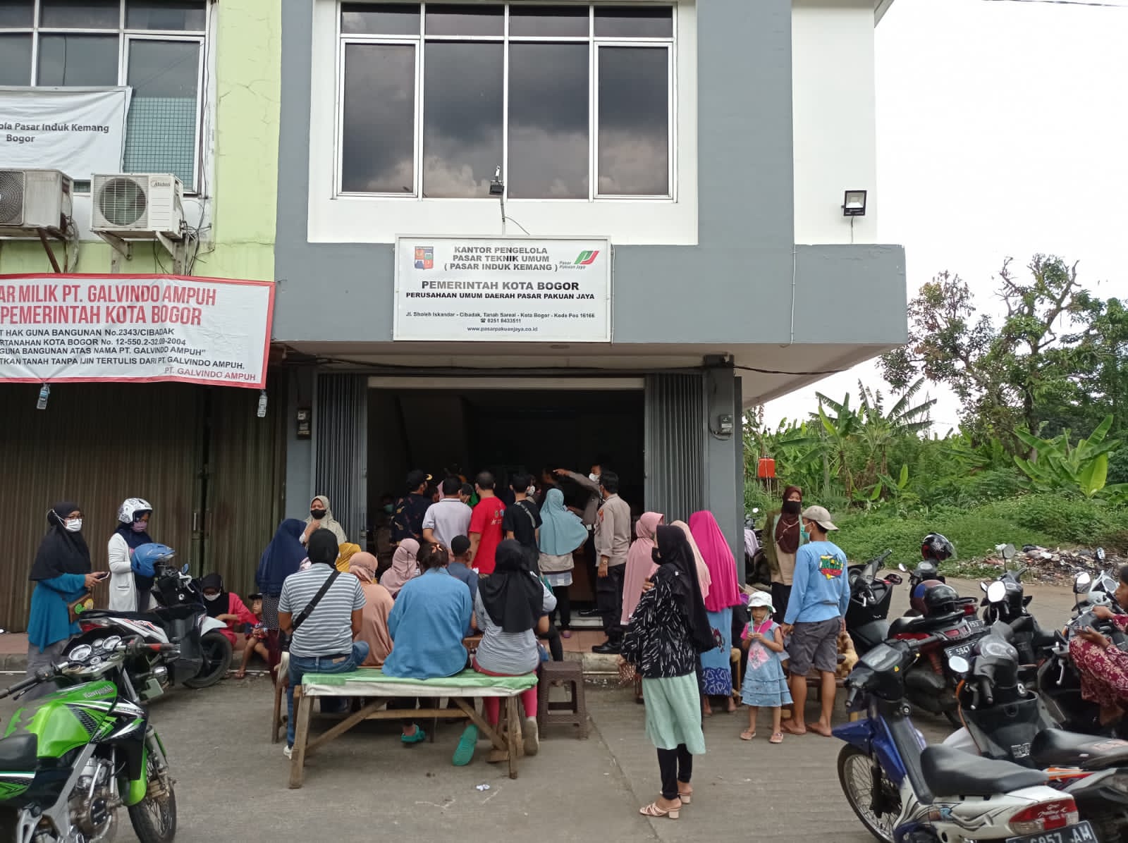 Sejumlah Pasar Tradisional Jadi Sentra Vaksin Booster