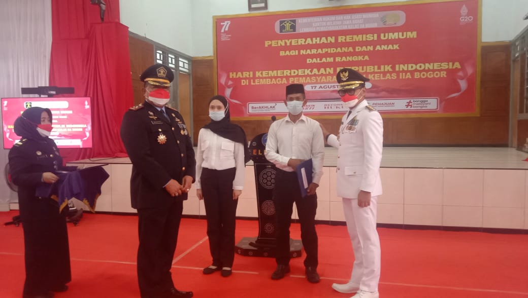 Ratusan Napi di Lapas Kelas IIA Paledang Bogor Terima Hadiah Istimewa di Hari Kemerdekaan 