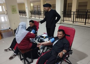 PPJ Gelar Donor Darah di Blok F Pasar Kebon Kembang 
