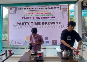 Sejumlah Komunitas Barista Kopi Ikut Kompetisi