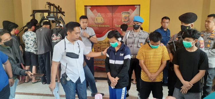 Polisi Gulung Pelaku Tawuran Yang Renggut Nyawa di Babakan Pasar