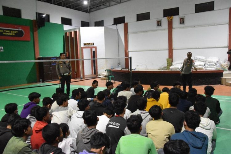 Puluhan Remaja Diamankan Polres Bogor