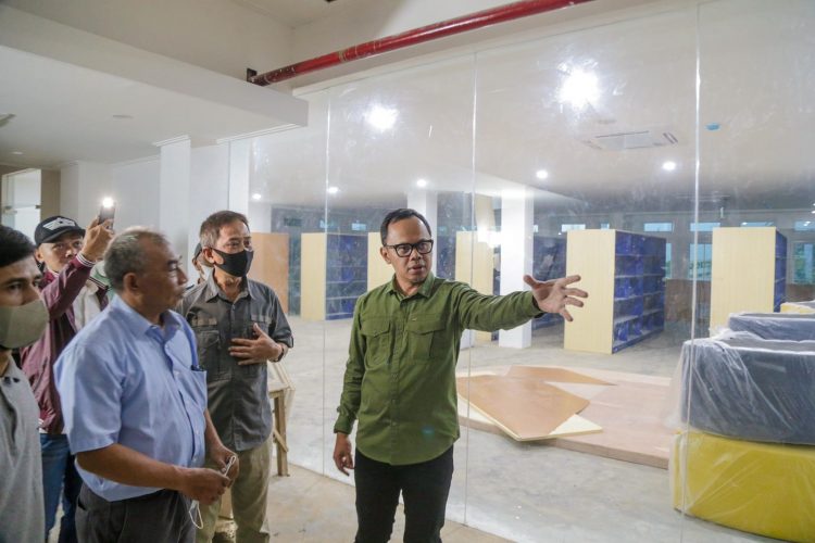 Bima Optimis Proyek Gedung Perpustakaan Rampung Desember 