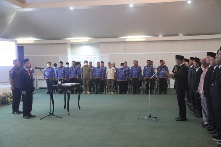 Hadapi Pemilu 2024, Pemkab Bogor Kukuhkan 120 Anggota Panwaslu Kecamatan Se-Kabupaten Bogor