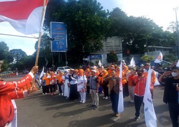 Peringati Hari Sumpah Pemuda, PKS Muda Kota Bogor Gelar Apel Siaga di Tugu Kujang