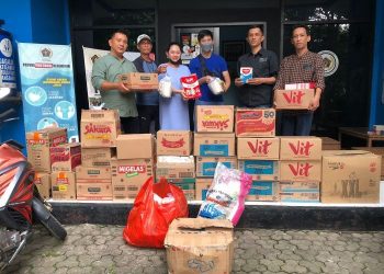 PWI Kota Bogor Open Donasi Untuk Korban Bencana Cianjur