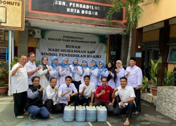 Peduli Lingkungan, SDN Pengadilan 5 Kolaborasi Dengan Bank Sampah Barokah 