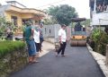 Alokasikan Samisade, Desa Sirnagalih Sukses Betonisasi dan Aspal Jalan
