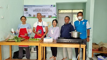 Dosen ITK IPB Berikan Penyuluhan Pengolahan Bakso dan Siomay Ikan Patin