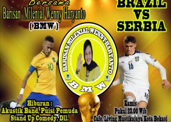 Perkenalkan Sosok Wenny Haryanto, Barisan Milenial Gelar Nobar Piala Dunia