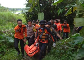 Setelah Pencarian Satu Malam, Akhirnya Tim Gabungan Temukan Jasad Siswa SMK di Danau Bonardo 