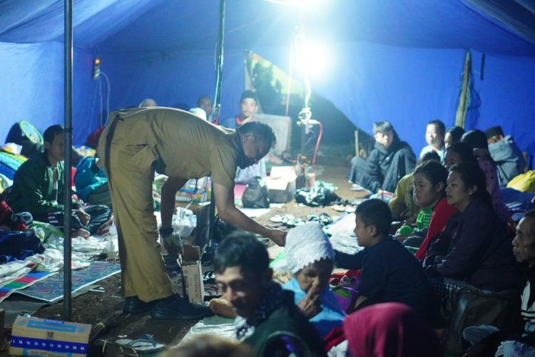 Camat Bogor Tengah Bertolak ke Lokasi Gempa Cianjur, Temui Para Pengungsi dan Berikan Bantuan