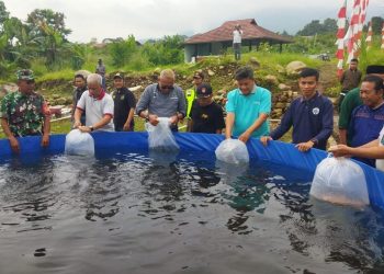 Kuatkan Ketahanan Pangan, Desa Sirnagalih Programkan Budidaya Ikan dan Ternak Hewan