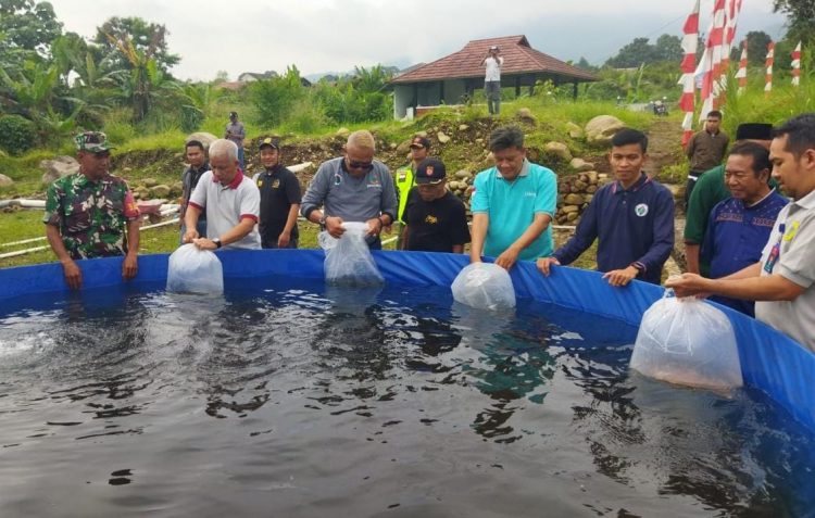 Kuatkan Ketahanan Pangan, Desa Sirnagalih Programkan Budidaya Ikan dan Ternak Hewan