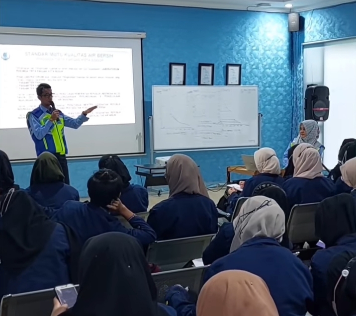 Fakultas Teknik Sipil Unpak Kunjungi IPA Dekeng Perumda Tirta Pakuan