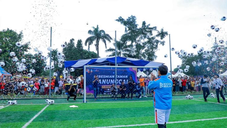 Disperumkim Akan Kaji Pengelolaan dan Tarif Sewa Lapangan Mini Soccer Manunggal 