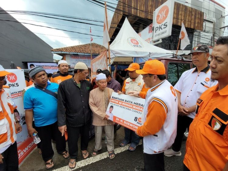 PKS Terus Kirim Bantuan Untuk Bangun 88 Titik Tempat Ibadah di Cianjur