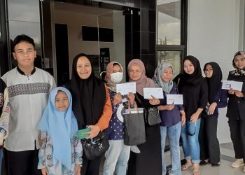 Kemensos Salurkan Program Atensi Untuk Yatim Piatu di Caringin Bogor