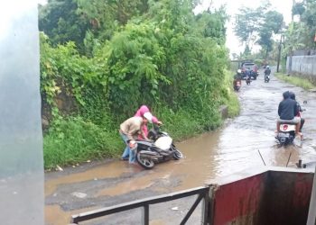 Jalan Ciapus – Tenjolaya Rusak Parah, KNPI Minta Pemkab Bogor Cepat Tanggap