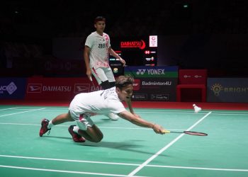 Daihatsu Indonesia Masters 2023,  Bagas/Fikri Ikuti Jejak Rekan ke 16 Besar