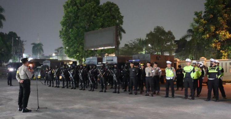 Polres Bogor dan Brimob Polda Jabar Tingkatkan Patroli Malam di Tegar Beriman 