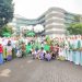 Sambut Satu Abad NU, Fatayat NU Pawai Payung HIjau 