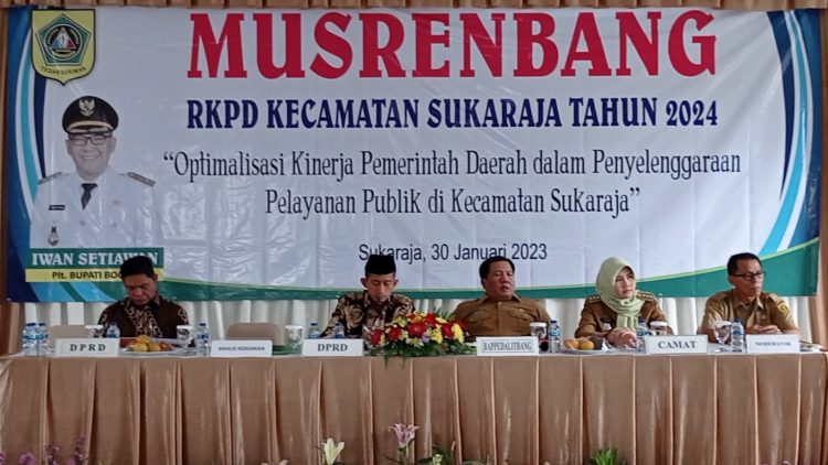 Sekda Minta Tahun 2024 Aset di Kecamatan Sukaraja Harus Bersertifikat