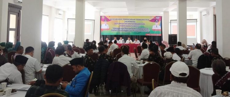 Musrenbang Kecamatan Megamendung Ajukan Bangun Gedung SMP 