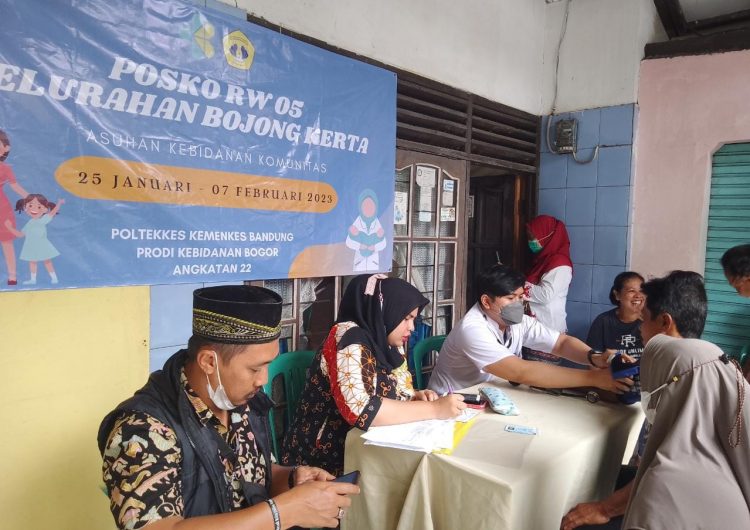 Gandeng RS UMMI, Kelurahan Bojong Kerta Buka Posko Kesehatan