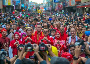 Bogor Street Festival CGM 2023, Dibuka Dengan Doa Bersama 6 Tokoh Agama 