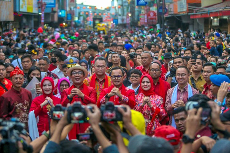 Bogor Street Festival CGM 2023, Dibuka Dengan Doa Bersama 6 Tokoh Agama 