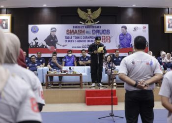 BNN Gelar Kejuaraan Tenis Meja Libatkan Veteran Atlet Nasional